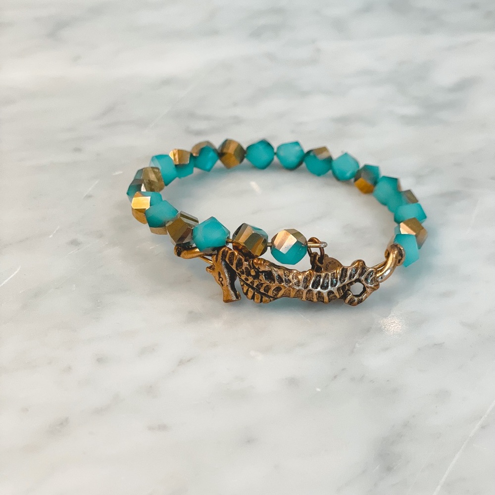 Alex and Ani seahorse bracelet